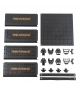 Yakattack 13x13 ShortStak Upgrade Kit for BlackPak Pro, Black